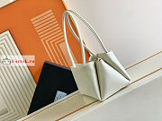 Prada Small Handbag In Leather White 1BA368 25x13x13.5cm - 4