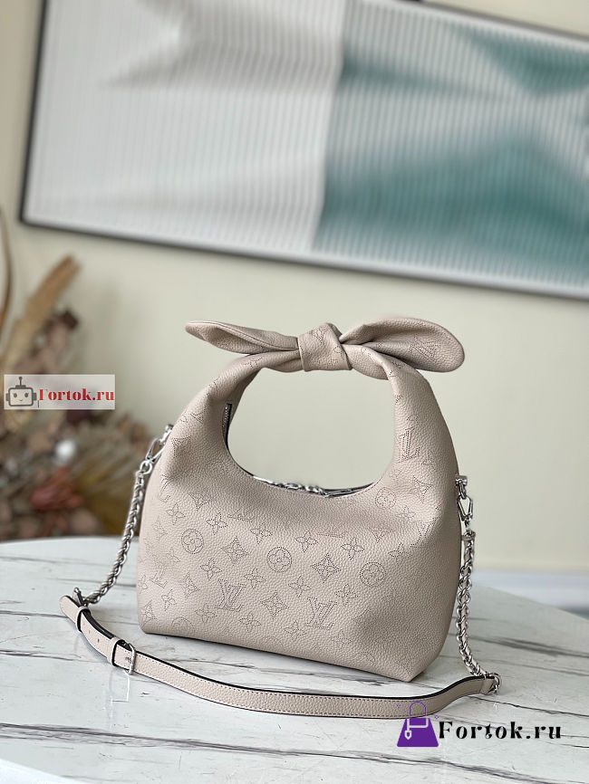 Louis Vuitton Why Knot PM Bag Galet M20701 28x34x12cm - 1