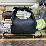 Louis Vuitton Why Knot PM Bag Black M20703 28x34x12cm - 6