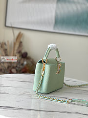 Louis Vuitton Capucines Mini Green M59850 21x14x8cm - 4