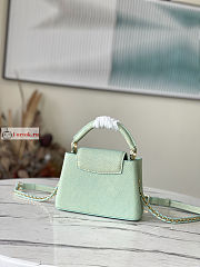 Louis Vuitton Capucines Mini Green M59850 21x14x8cm - 3