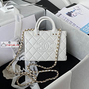 Chanel Small Vanity Case White AS3344 11.5x15x8.5cm - 1