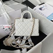 Chanel Small Vanity Case White AS3344 11.5x15x8.5cm - 2