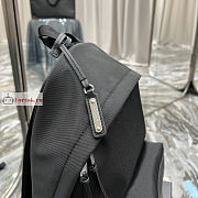 Ysl City Backpack in Nylon Canvas/Leather 326865 30x38x17cm - 5