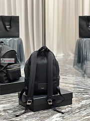 Ysl City Backpack in Nylon Canvas/Leather 326865 30x38x17cm - 2