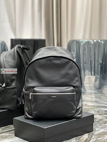 Ysl City Backpack in Matte Leather 326865 30x38x17cm