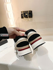 Chanel Low Top Trainer Suede White/Beige/Red - 2