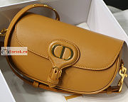 Dior Bobby East West Smooth Leather Brown M9327 21x5x12cm - 5