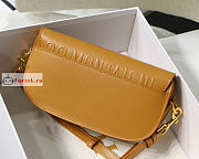 Dior Bobby East West Smooth Leather Brown M9327 21x5x12cm - 3