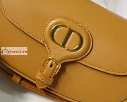Dior Bobby East West Smooth Leather Brown M9327 21x5x12cm - 2