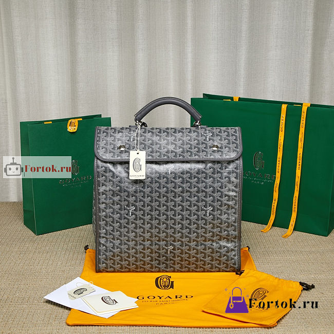 Goyard Leger Backpack Gray 37x15x34cm  - 1