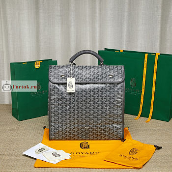 Goyard Leger Backpack Gray 37x15x34cm 