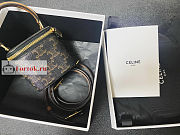 Celine Mini Vanity Case In Triomphe Canvas 9.5x8x9cm - 2