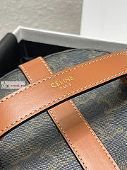 Celine Vanity Case In Triomphe Canvas 15x11.5x10cm - 2