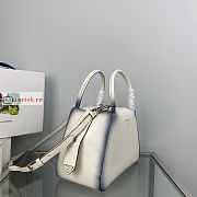 Prada Small Ivy Supernova Handbag White 1BA366 25.5x18x13.5cm - 4
