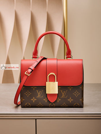 Louis Vuitton Locky BB Red M44322 20x16x7.5cm