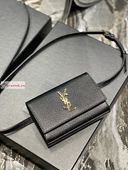 Ysl Kate Belt Bag In Grained Leather Black 534395 18x12x4.5cm  - 3