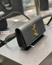 Ysl Kate Belt Bag In Smooth Leather Black 534395 18x12x4.5cm - 2