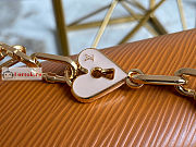 Louis Vuitton Twist MM Handbag Epi Leather Cipango Beige M20846 23x17x9.5cm - 3