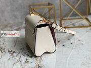 Louis Vuitton Twist PM Handbag Epi Leather White M20840 19x15x9cm - 5
