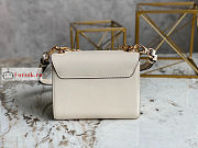 Louis Vuitton Twist PM Handbag Epi Leather White M20840 19x15x9cm - 4