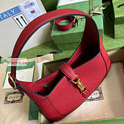Gucci Small Jackie 1961 Red 636709 28x19x4cm - 5