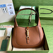 Gucci Small Jackie 1961 Brown 636709 28x19x4cm - 1