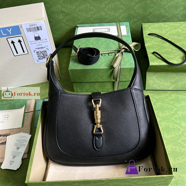 Gucci Small Jackie 1961 Black 636709 28x19x4cm - 1