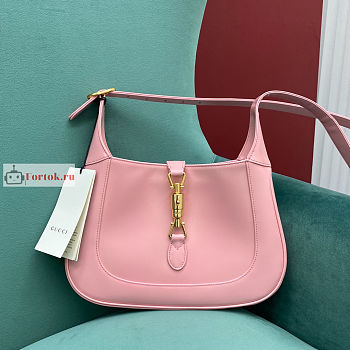 Gucci Small Jackie 1961 Pink 636709 28x19x4cm