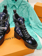 Louis Vuitton Laureate Platform Desert Boots 1A9RPJ - 4