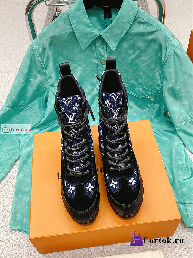 Louis Vuitton Laureate Platform Desert Boots 1A9RPJ - 1