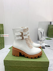 Gucci Women GG Ankle Boots 701100  - 5