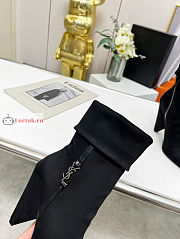 Ysl Niki Booties in Suede 689212 - 2