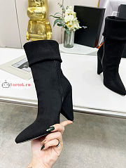Ysl Niki Booties in Suede 689212 - 3