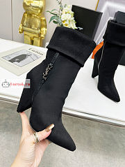 Ysl Niki Booties in Suede 689212 - 5