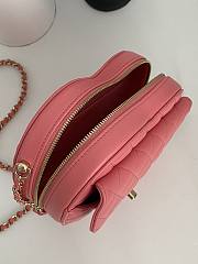 Chanel Heart Shape Bag 22S 12x13x5.5cm - 2