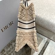 Dior Book Tote Sheepskin Cannage M1286ZMBU_M941 42x35x18cm - 6
