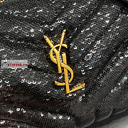 Ysl Loulou Small Sequin Shoulder Bag 494699 25x17x9cm - 2