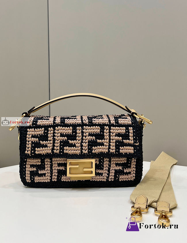 Fendi Baguette bag 8BR600AKBYF1HOG 27×6×15cm - 1
