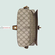 Gucci Blondie Belt Bag Beige and Ebony 718154 24x4x5cm - 4