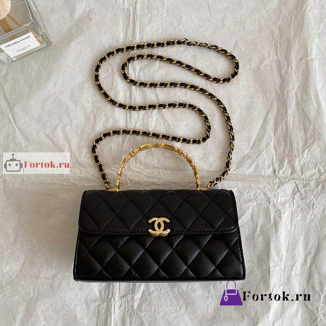 CN Flap Phone Holder With Chain 10×18×4.5cm - 1