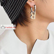 Balenciaga B Chain XL Earrings - 3