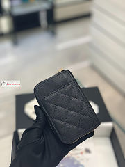CN 20B Zipped Card Holder Coin Purse 7.5×2×11cm - 5