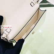 Prada Milano Shoulder Bag with Logo Plaque 17x9.5x3.5cm - 4