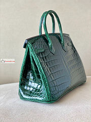 Hermes Birkin Emeral Green 25x20x13cm - 3