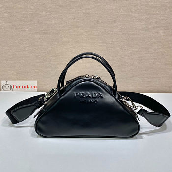 Prada Leather Triangle Bag 25x14.5x11cm