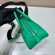 Prada Leather Triangle Bag 25x14.5x11cm - 5