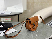 Celine Mini Besace Cuir Triomphe 11x10x5cm - 4