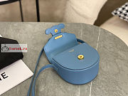Celine Mini Besace Cuir Triomphe 11x10x5cm - 5