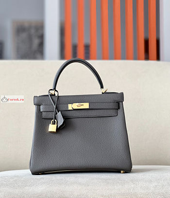 Hermes Kelly Togo Black 28cm 